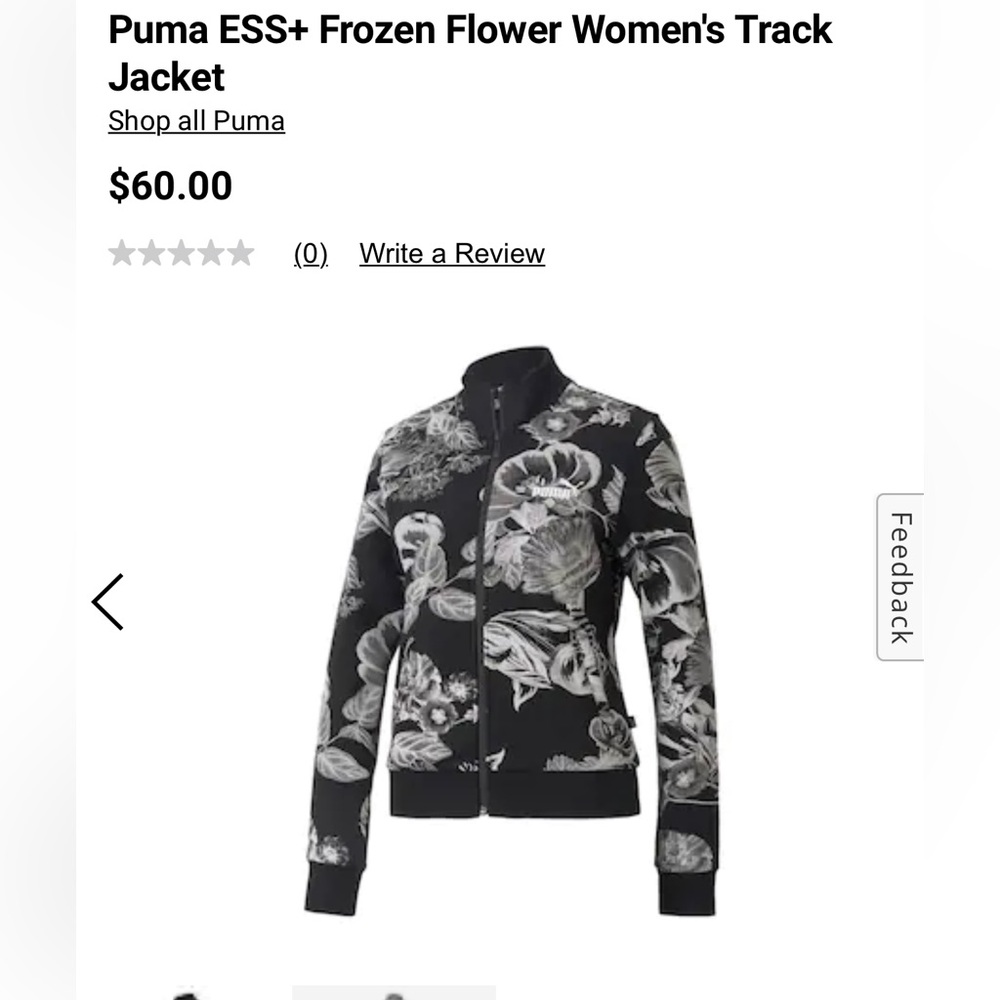 PUMA Frozen Flowers Track Jacket